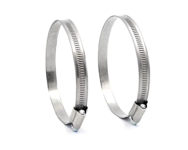 British type stainless steel hose clamp