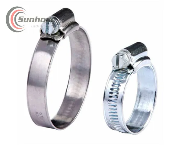 British type hose clamps