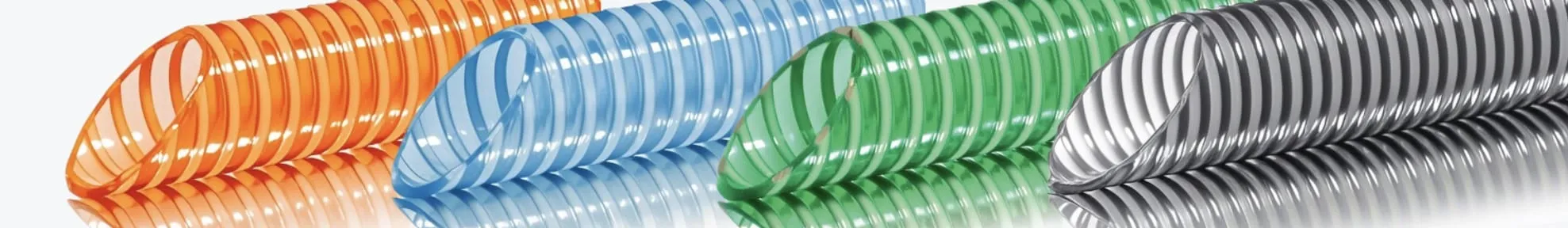 Corrugated spiral suction hose