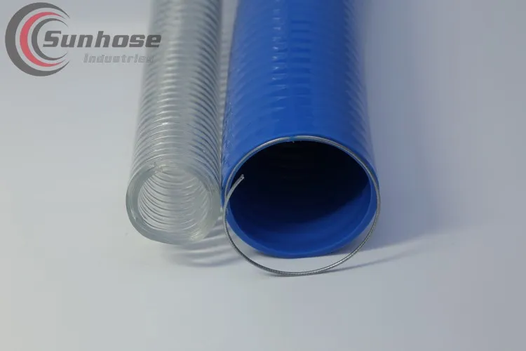 PVC-Federdraht-Saugschlauch