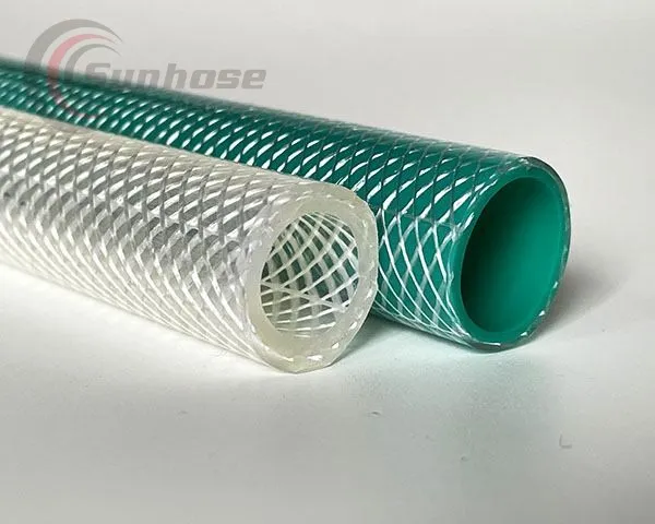 خرطوم PVC الشفاف المعزز