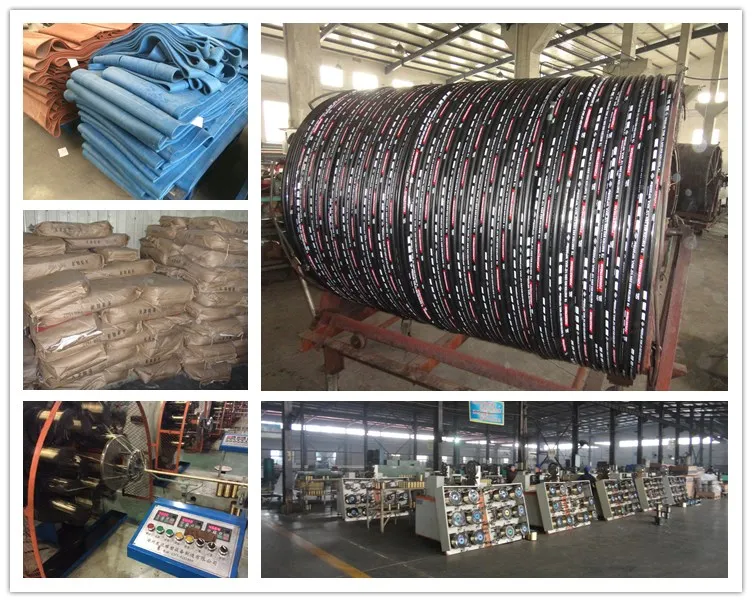 Hydraulic hose production