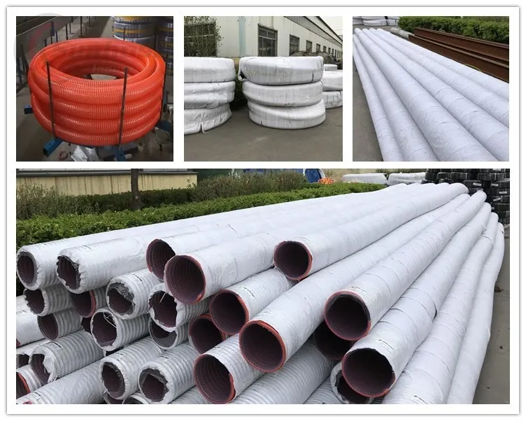 Package heavy duty suction hose