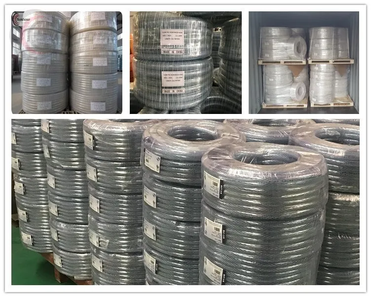 Package PVC reinforced hose