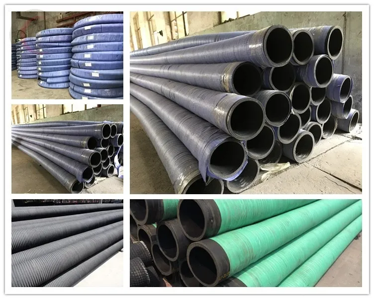 Package rubber discharge hose