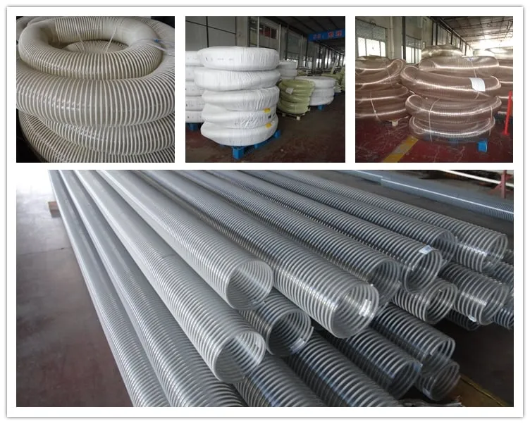 Package TPU spiral suction hose