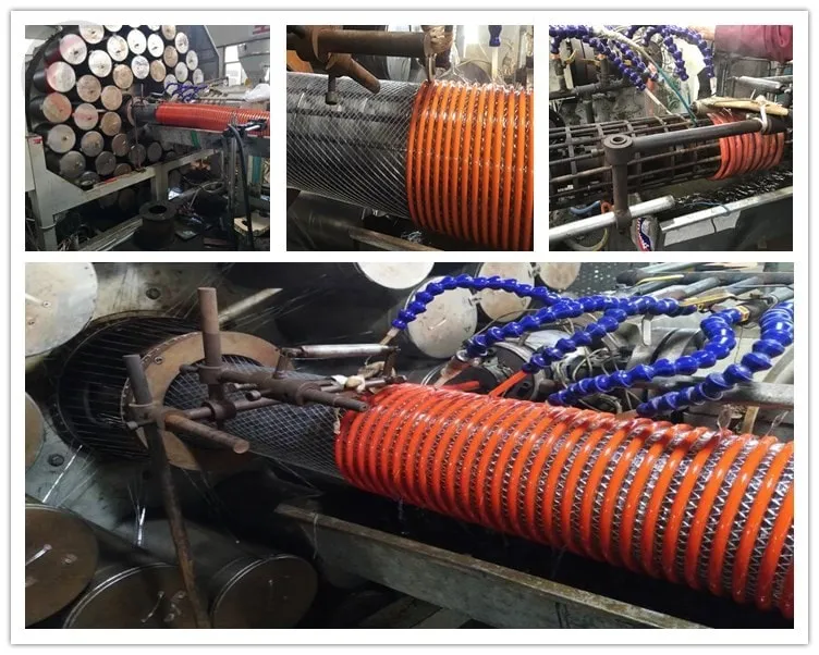 PVC fabric reinforced suction hose
