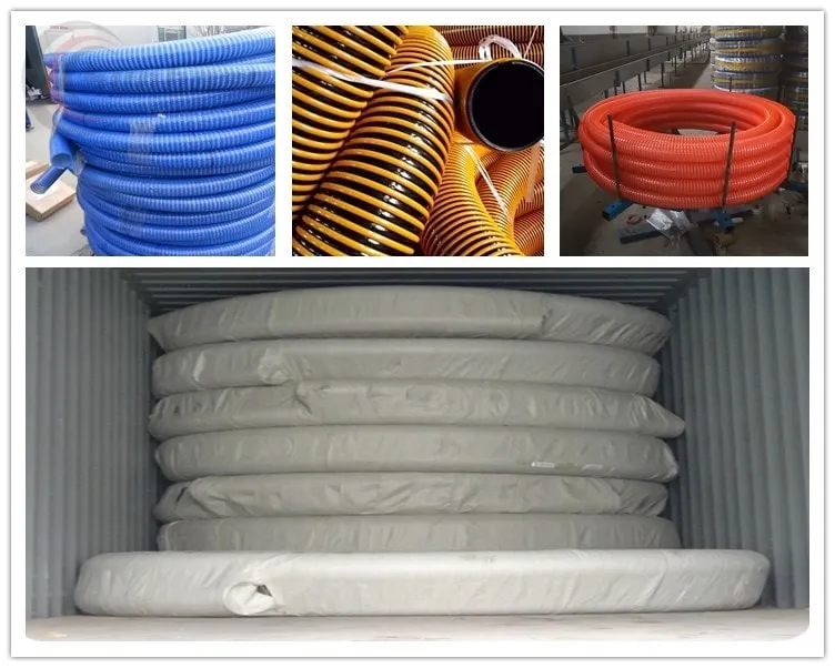 PVC fabric reinforced suction hoses