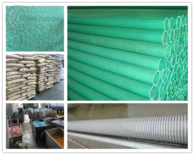 PVC suction hose material