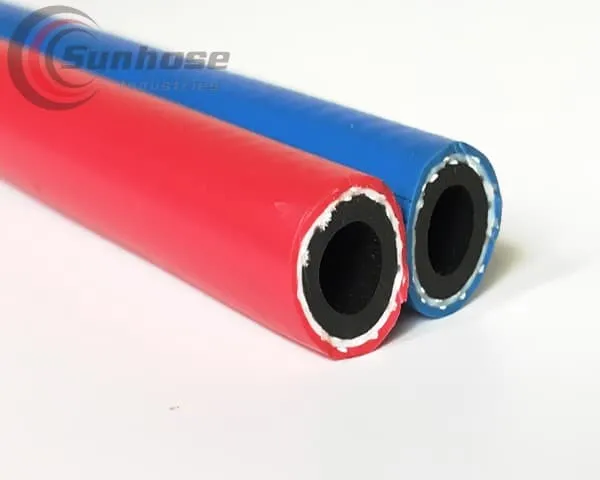 PVC twin welding hoses