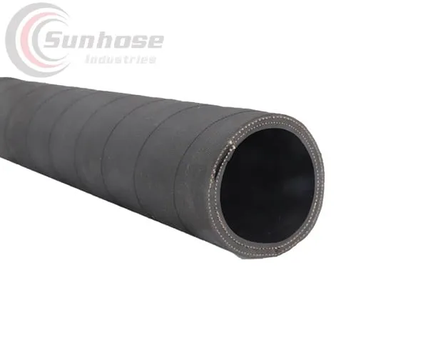 Rubber suction discharge hose