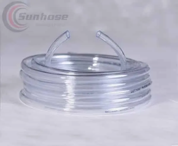 Transparent flexible PVC hose