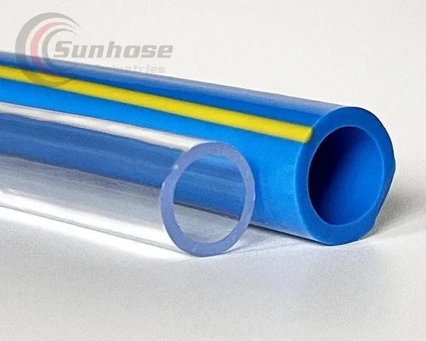 Transparent PVC tubing
