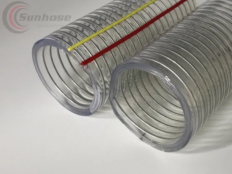 PVC-verstärkter flexibler Schlauch