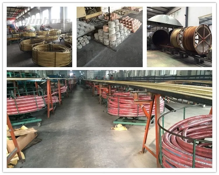 Workshop hydraulic rubber hose