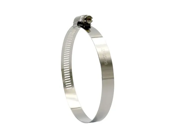 Worm drive hose clamps
