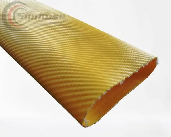 yellow heavy duty layflat hose