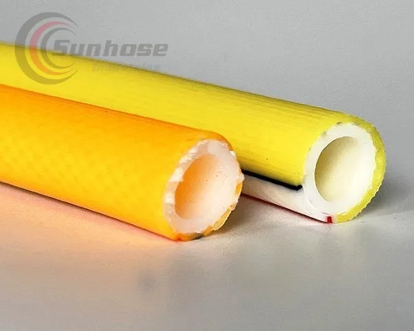 Yellow pressure air hose