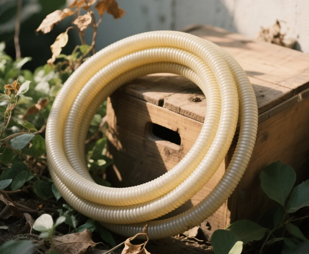 لماذا يصبح خرطوم PVC صلبًا وأصفر؟